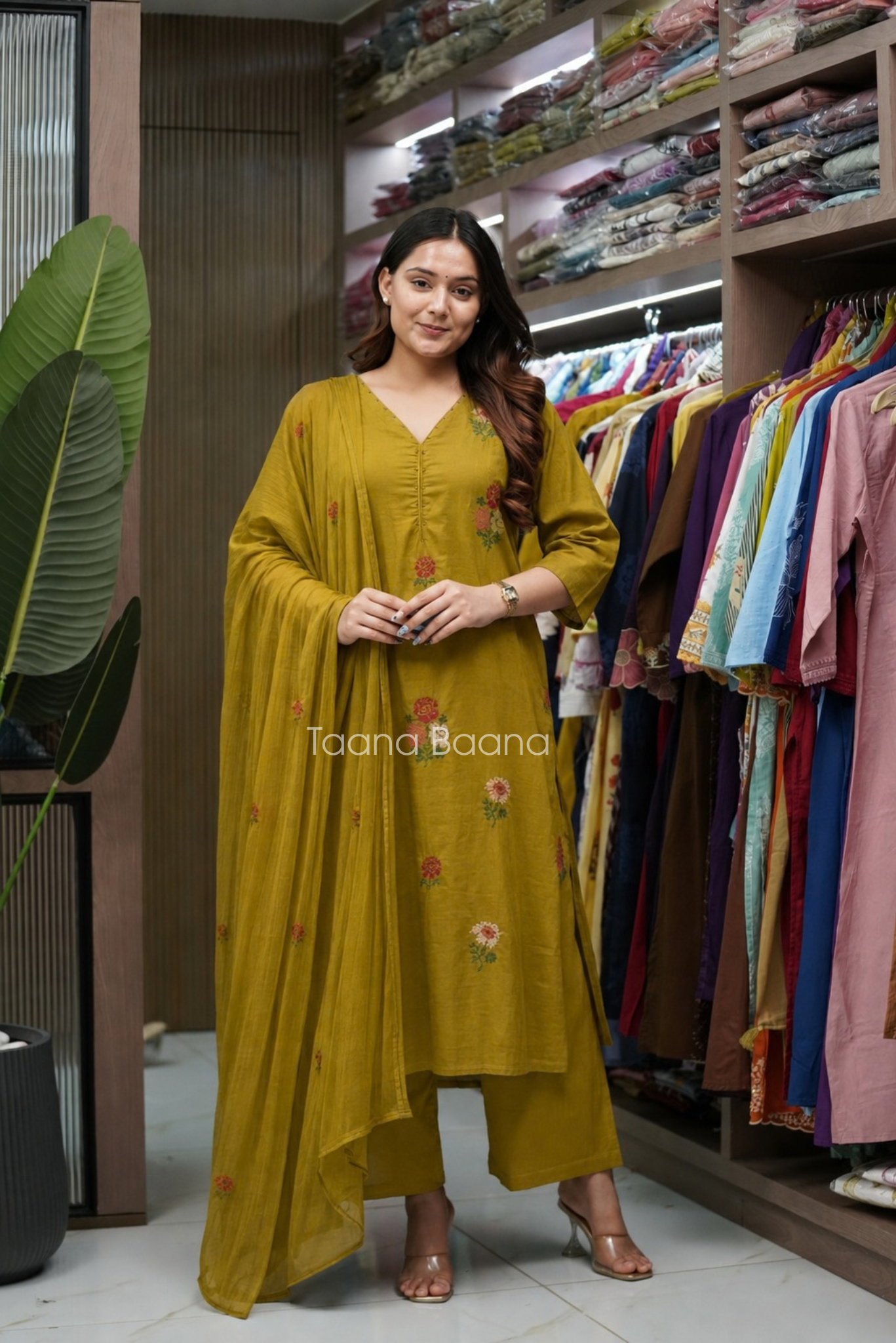 Dupatta Pant Set