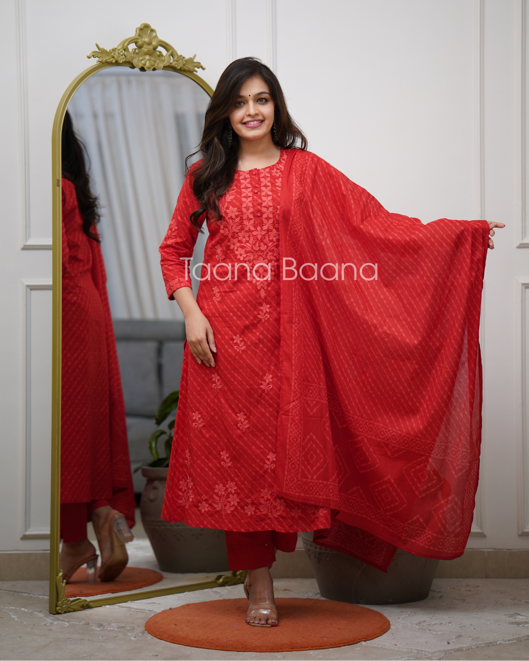 Dupatta Pant Set