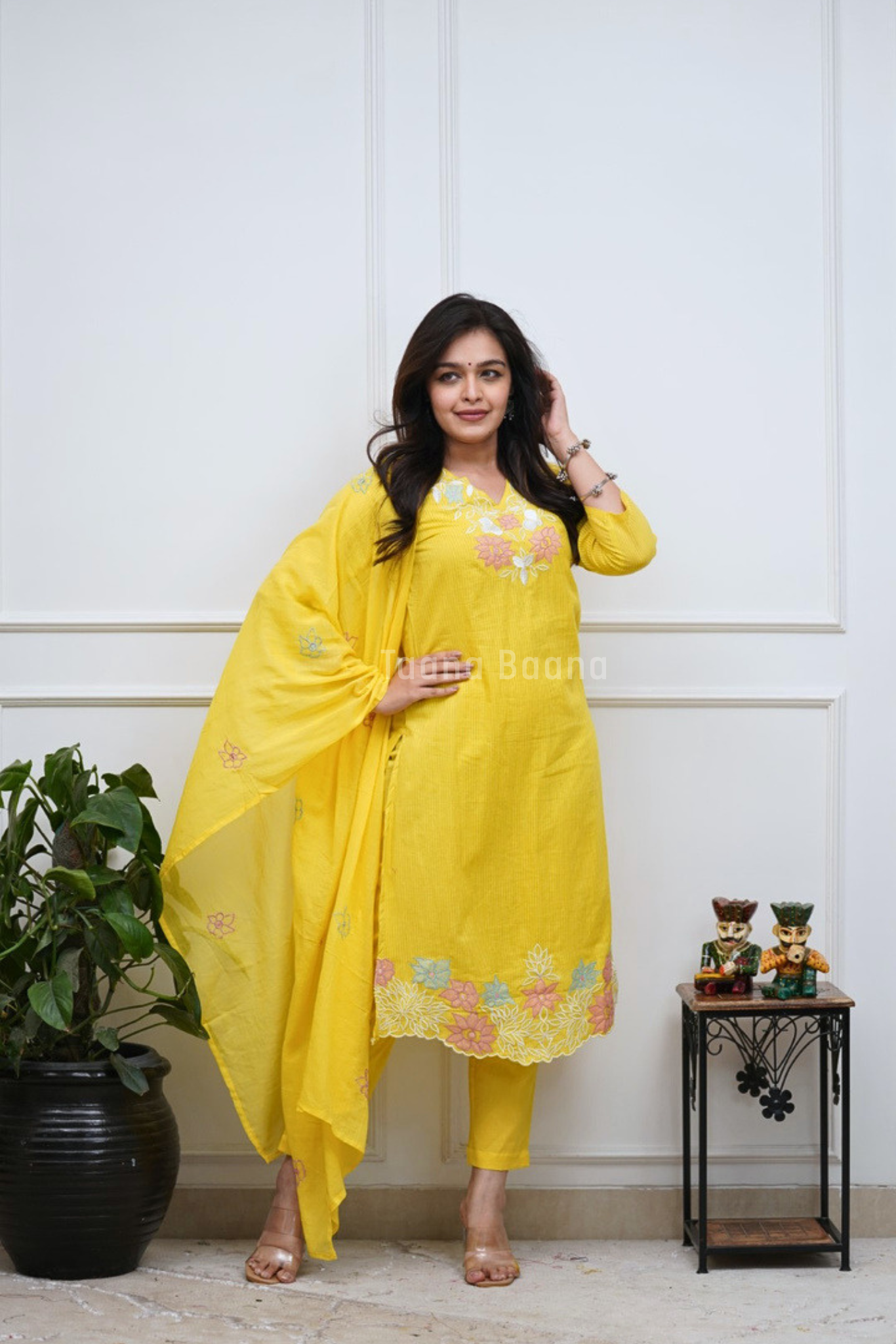 Dupatta Pant Set