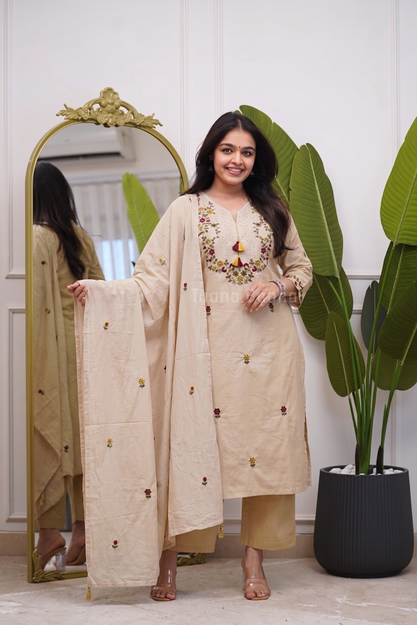 Dupatta Pant Set