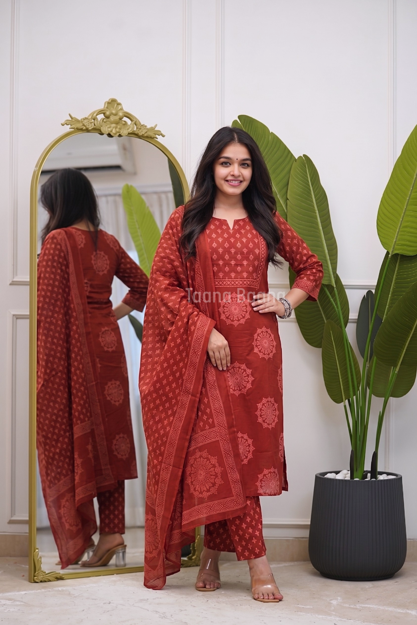Dupatta Pant Set
