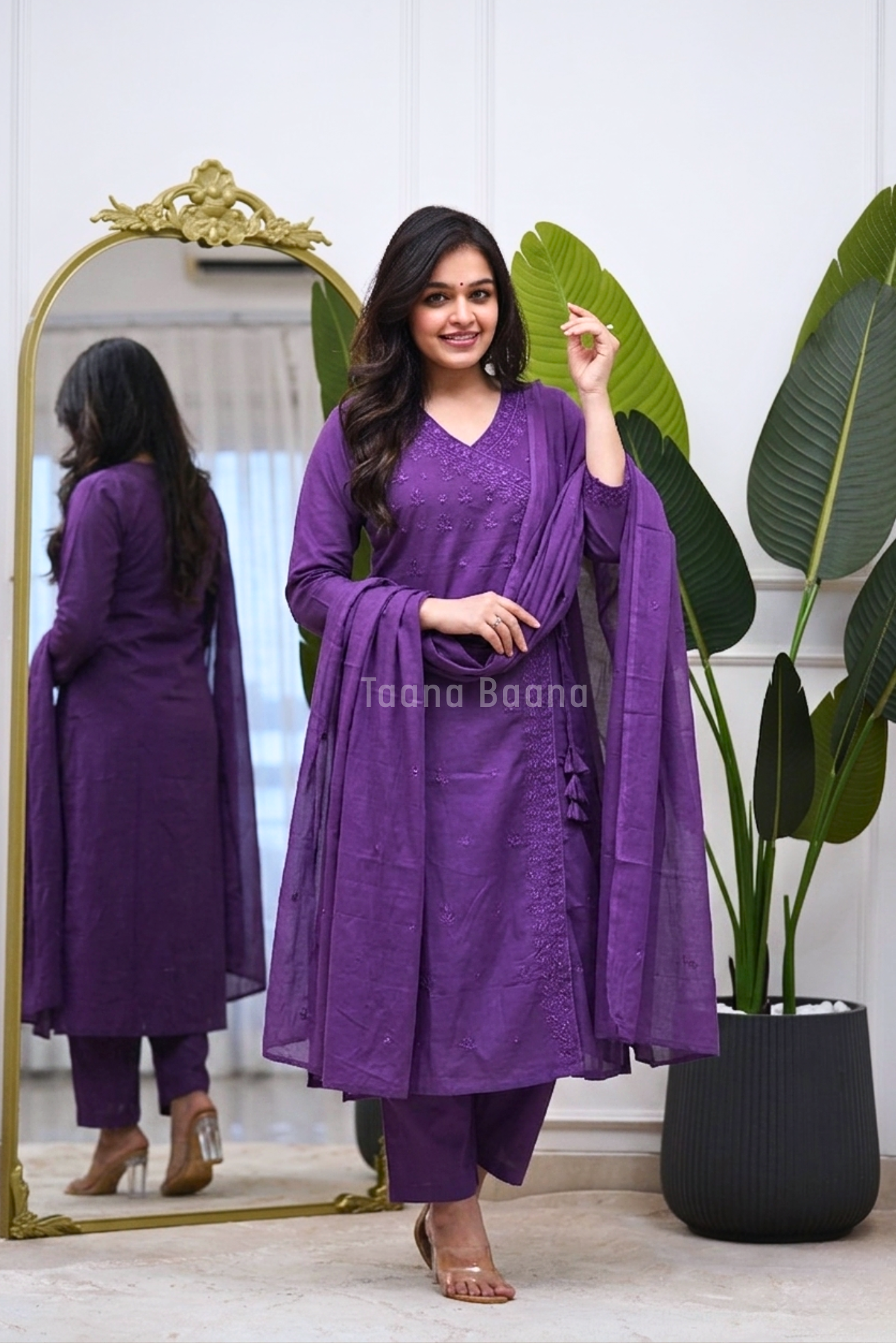Dupatta Pant Set