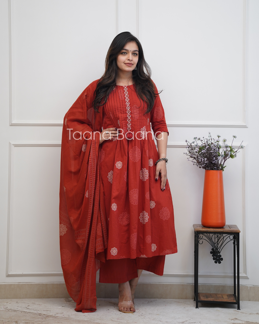 Dupatta Pant Set