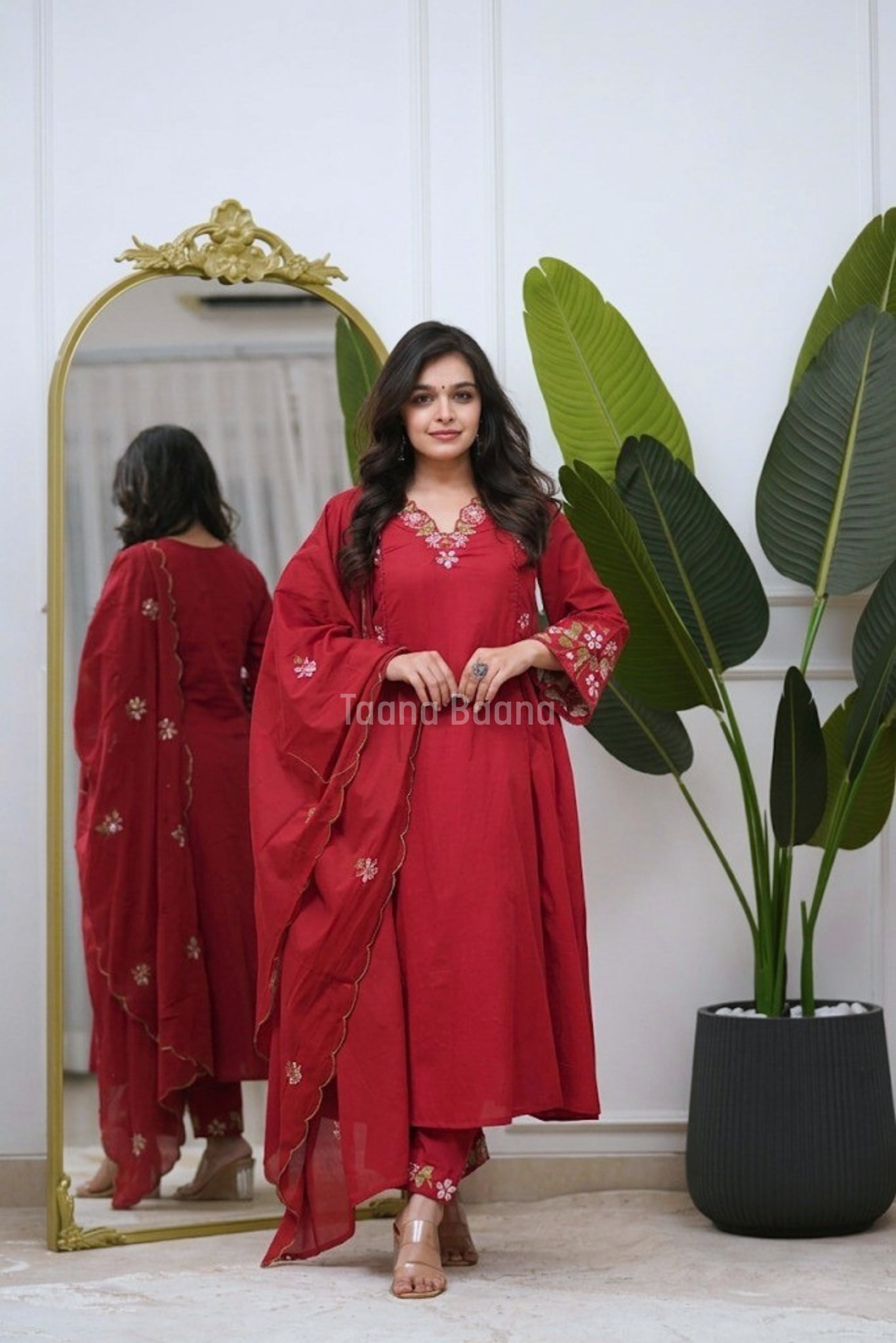 Dupatta Pant Set