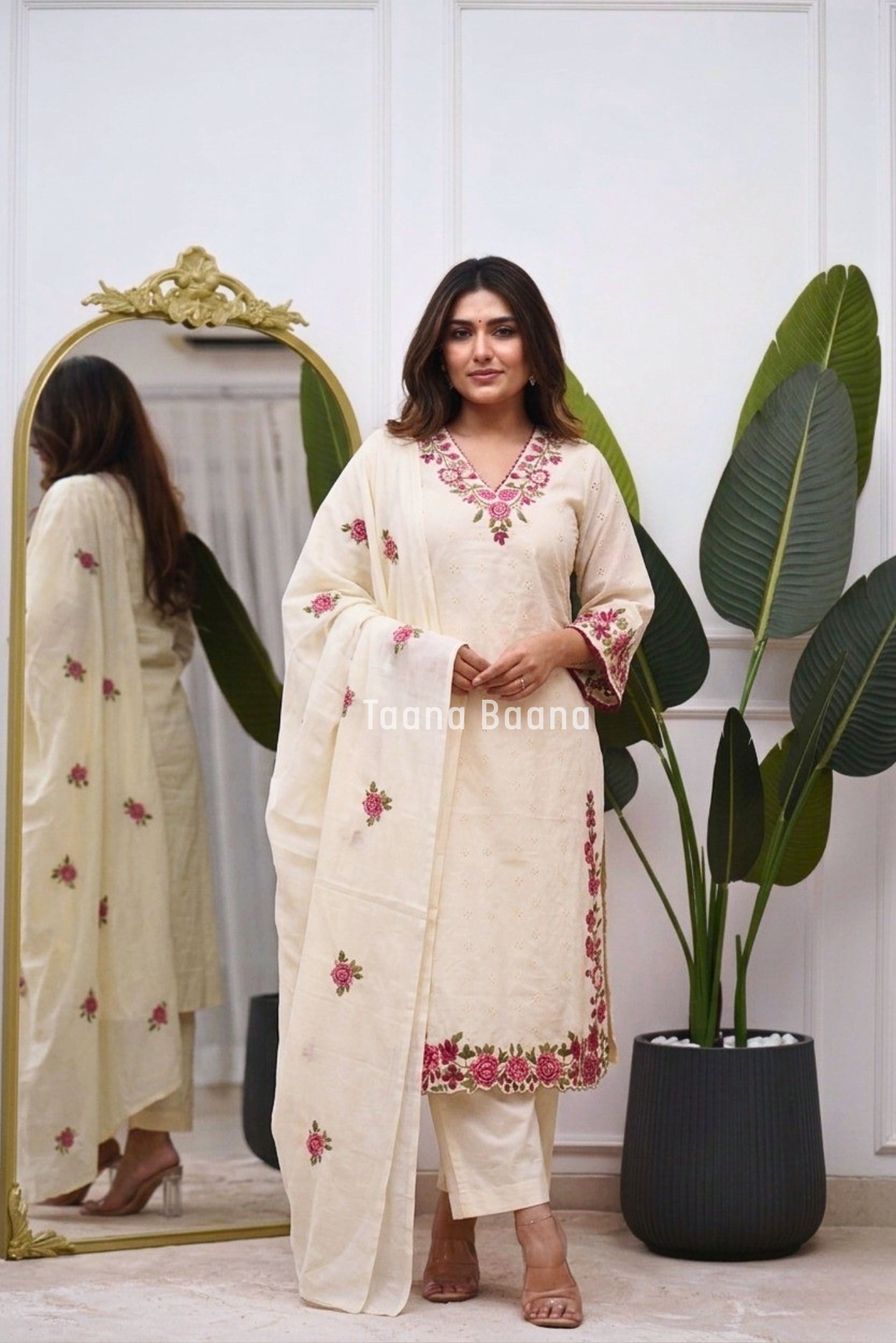 Dupatta Pant Set