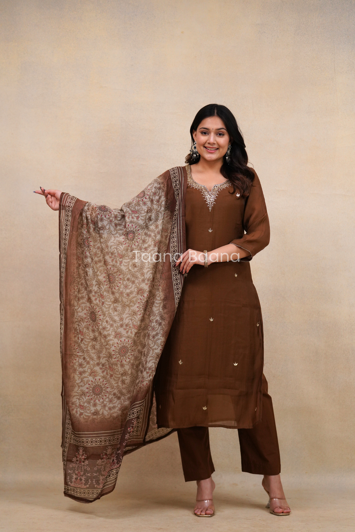 Dupatta Pant Set