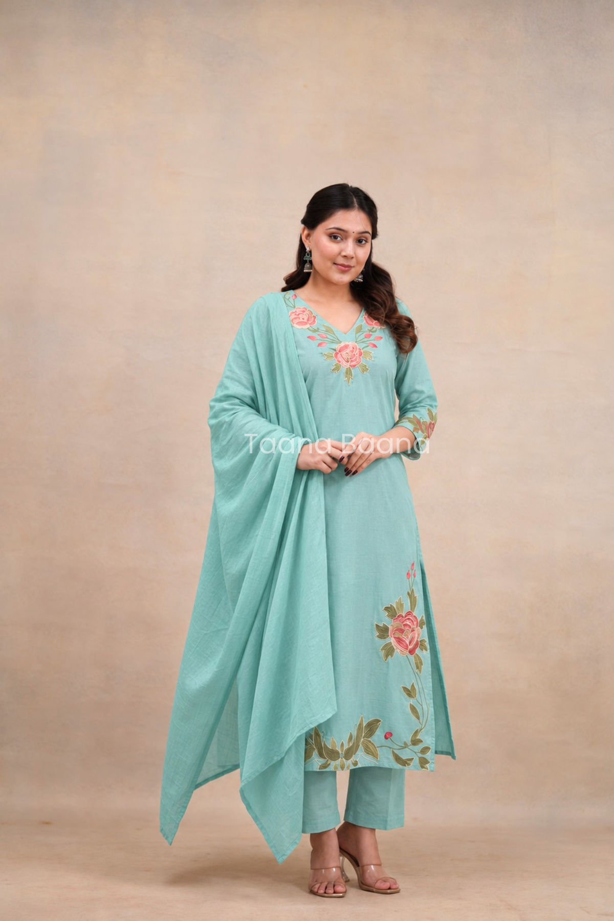 Dupatta Pant Set