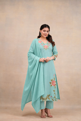 Dupatta Pant Set