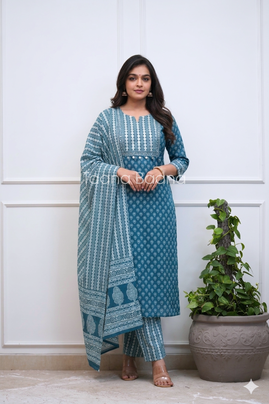 Dupatta Pant Set