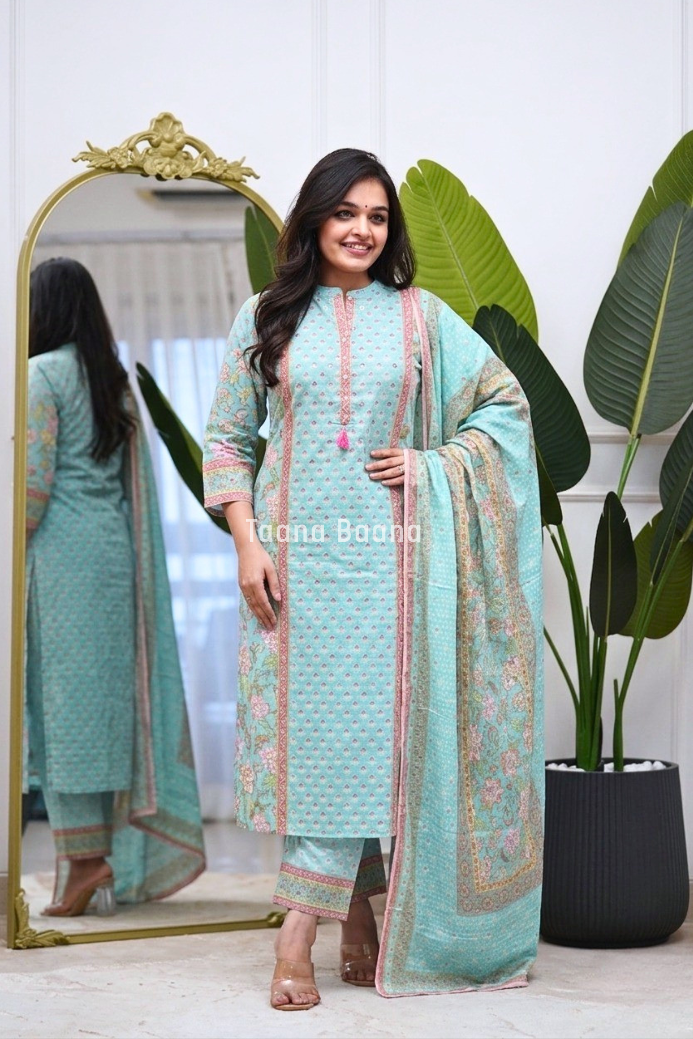 Dupatta Pant Set