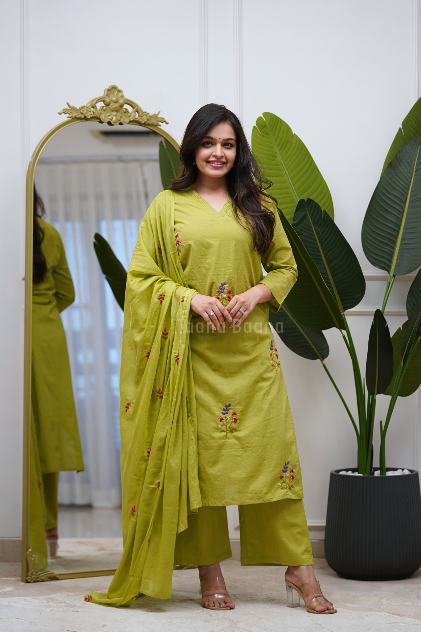 Dupatta Pant Set