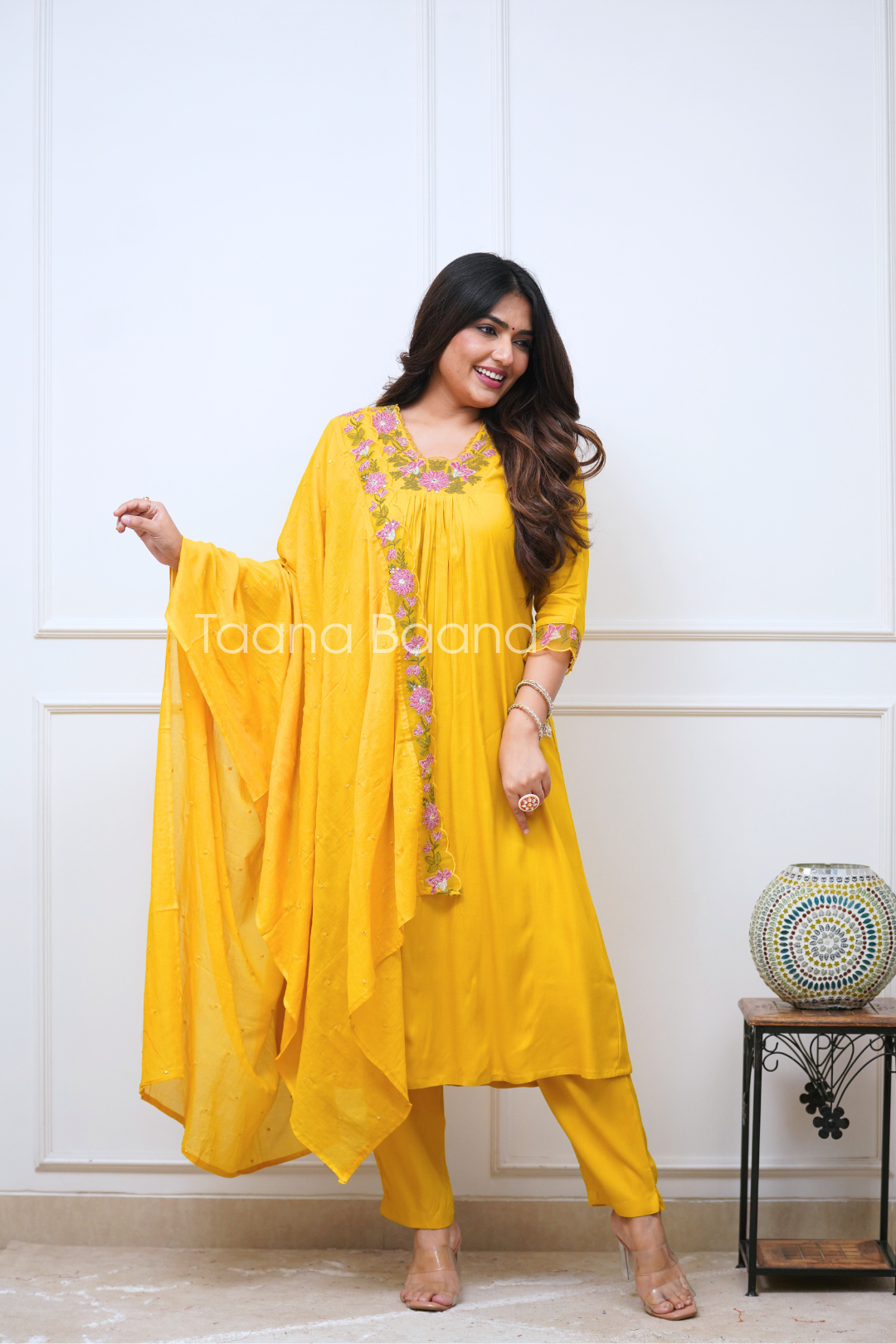 Dupatta Pant Set