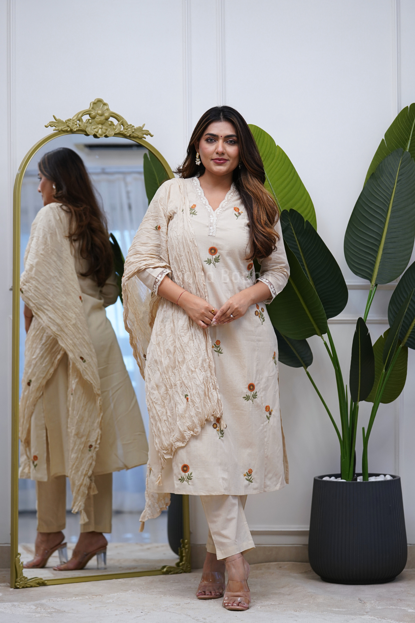 Dupatta Pant Set