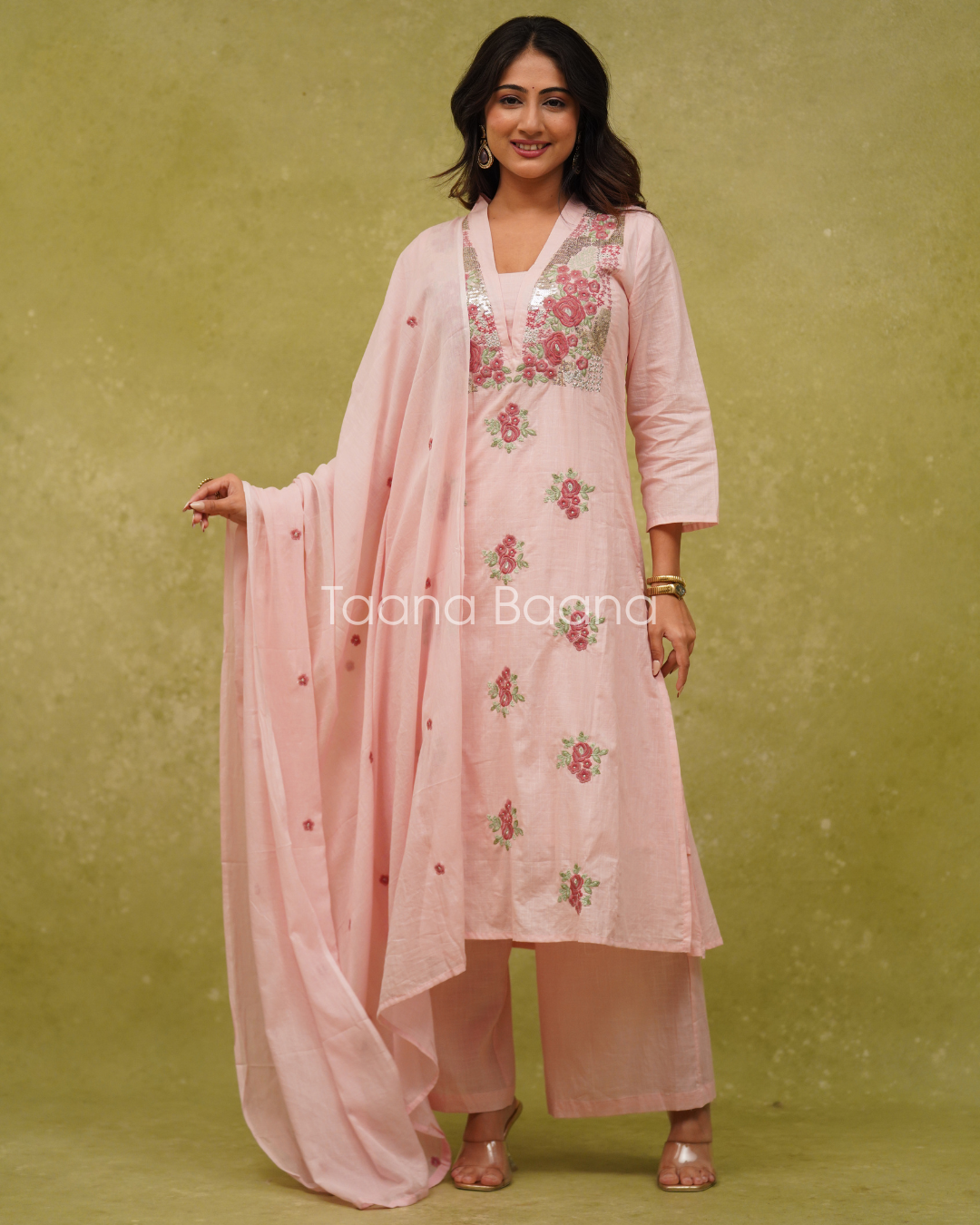 Dupatta Pant Set