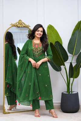 Dupatta Pant Set