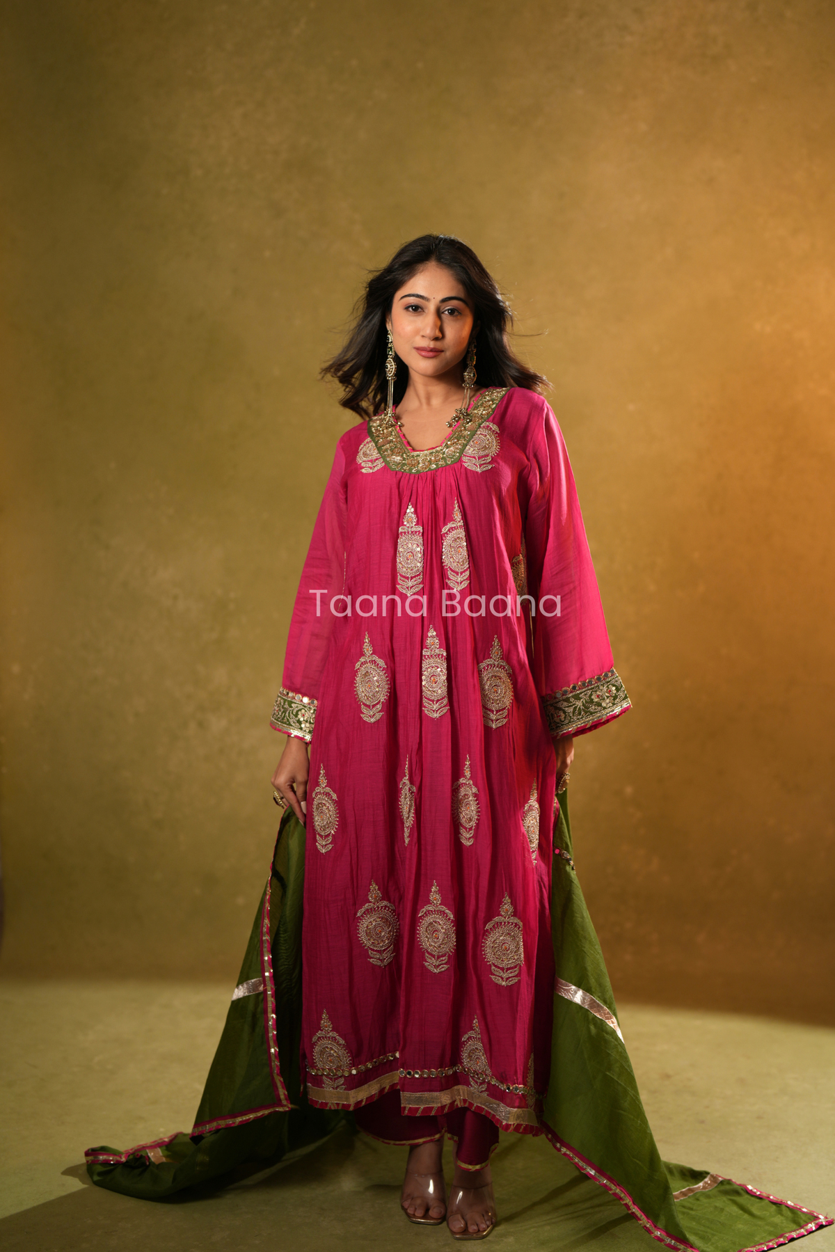 Dupatta Pant Set