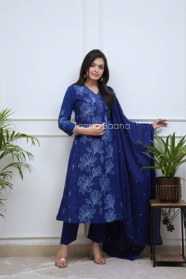 Dupatta Pant Set