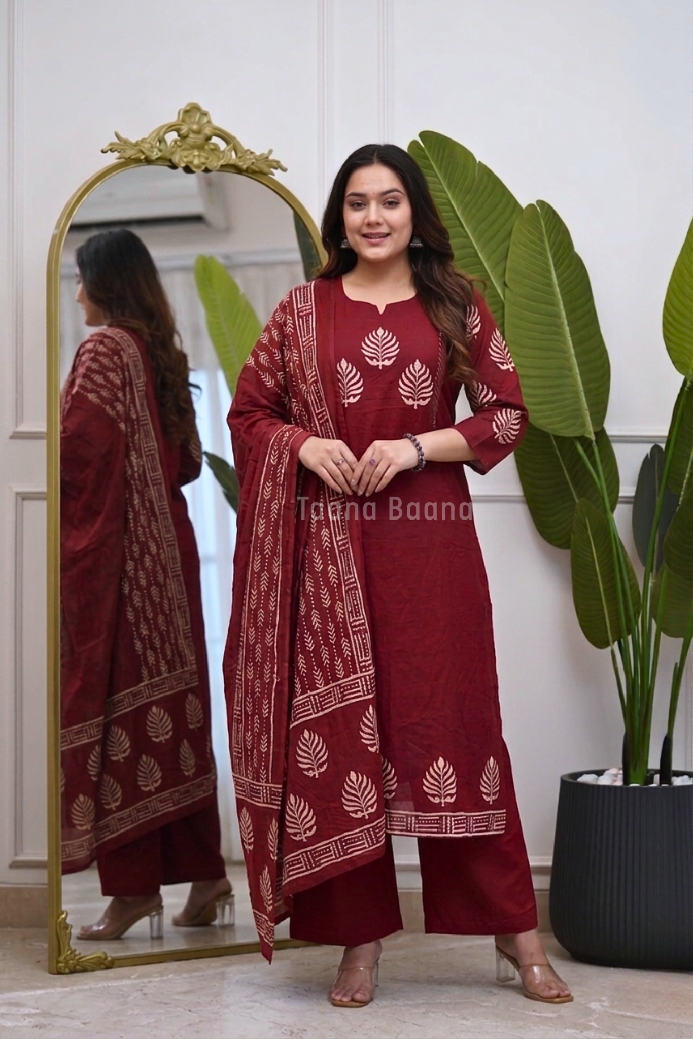 Dupatta Pant Set
