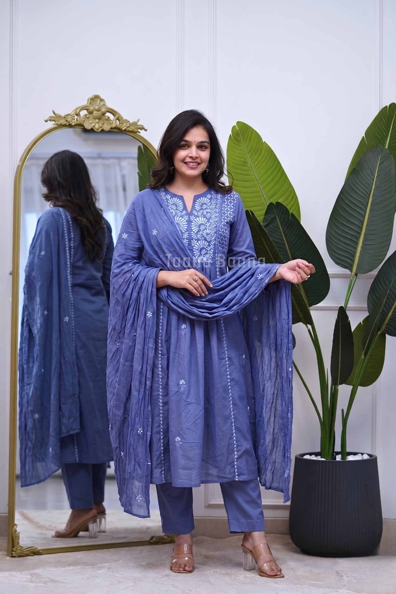 Anarkali Dupatta Set