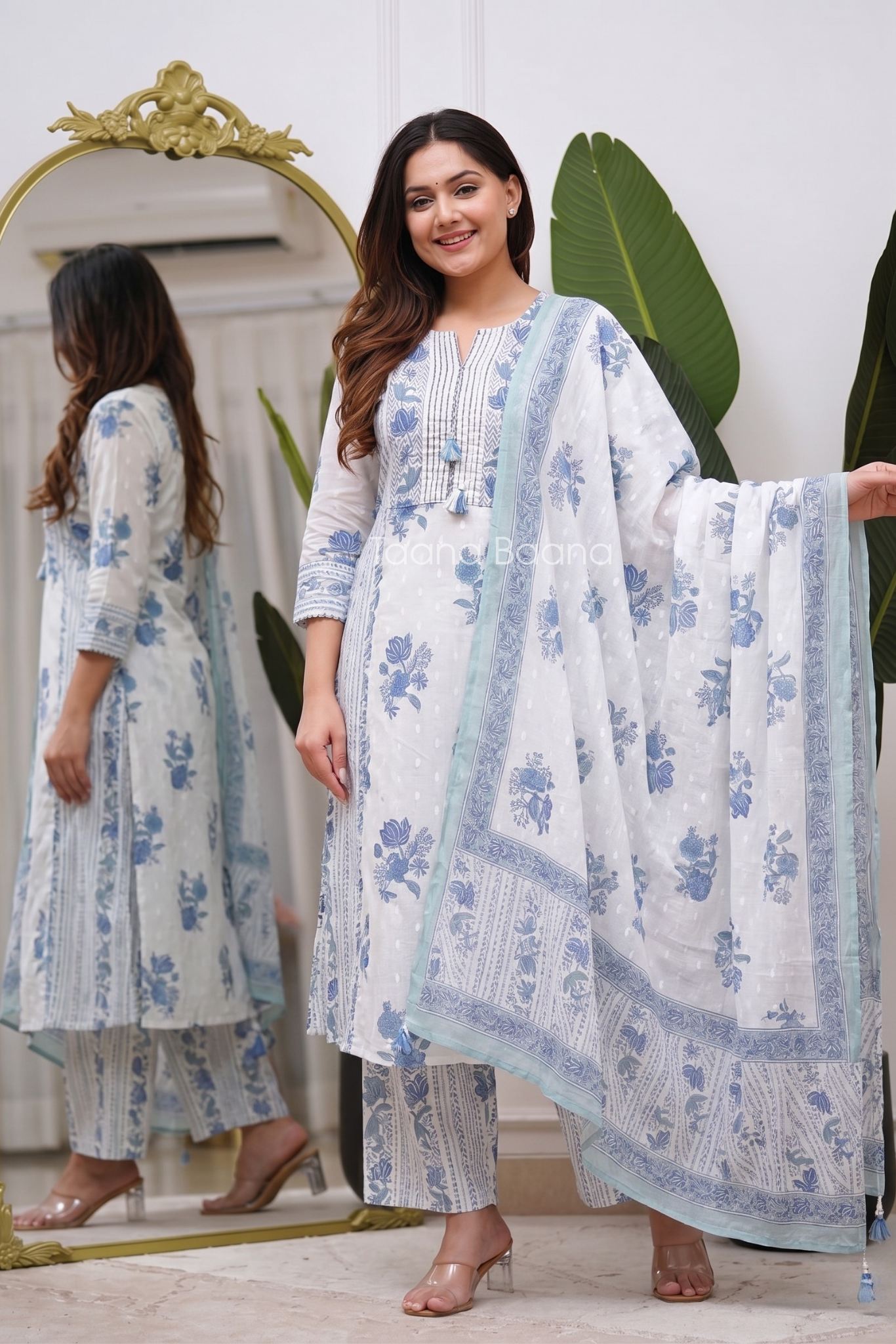 Dupatta Pant Set