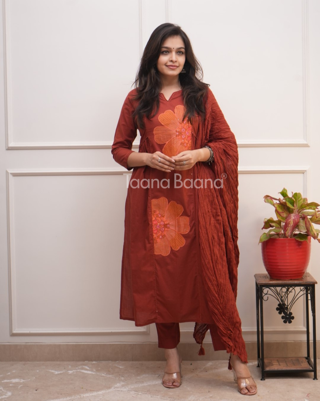 Dupatta Pant Set