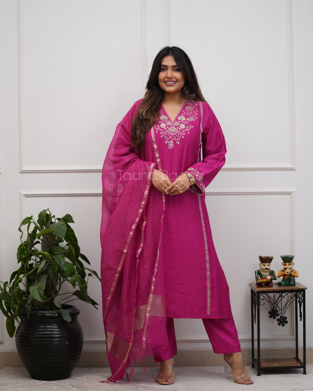 Dupatta Pant Set