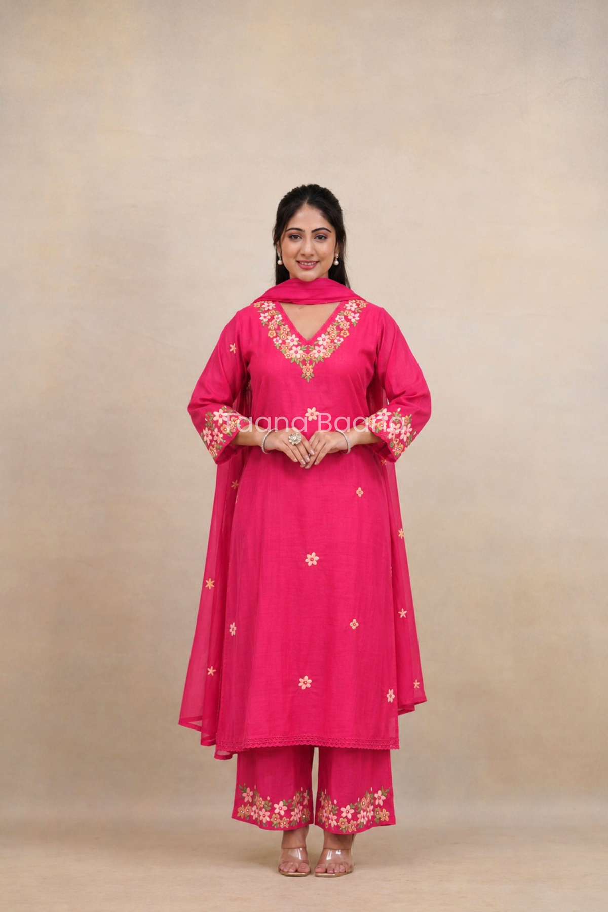 Dupatta Pant Set