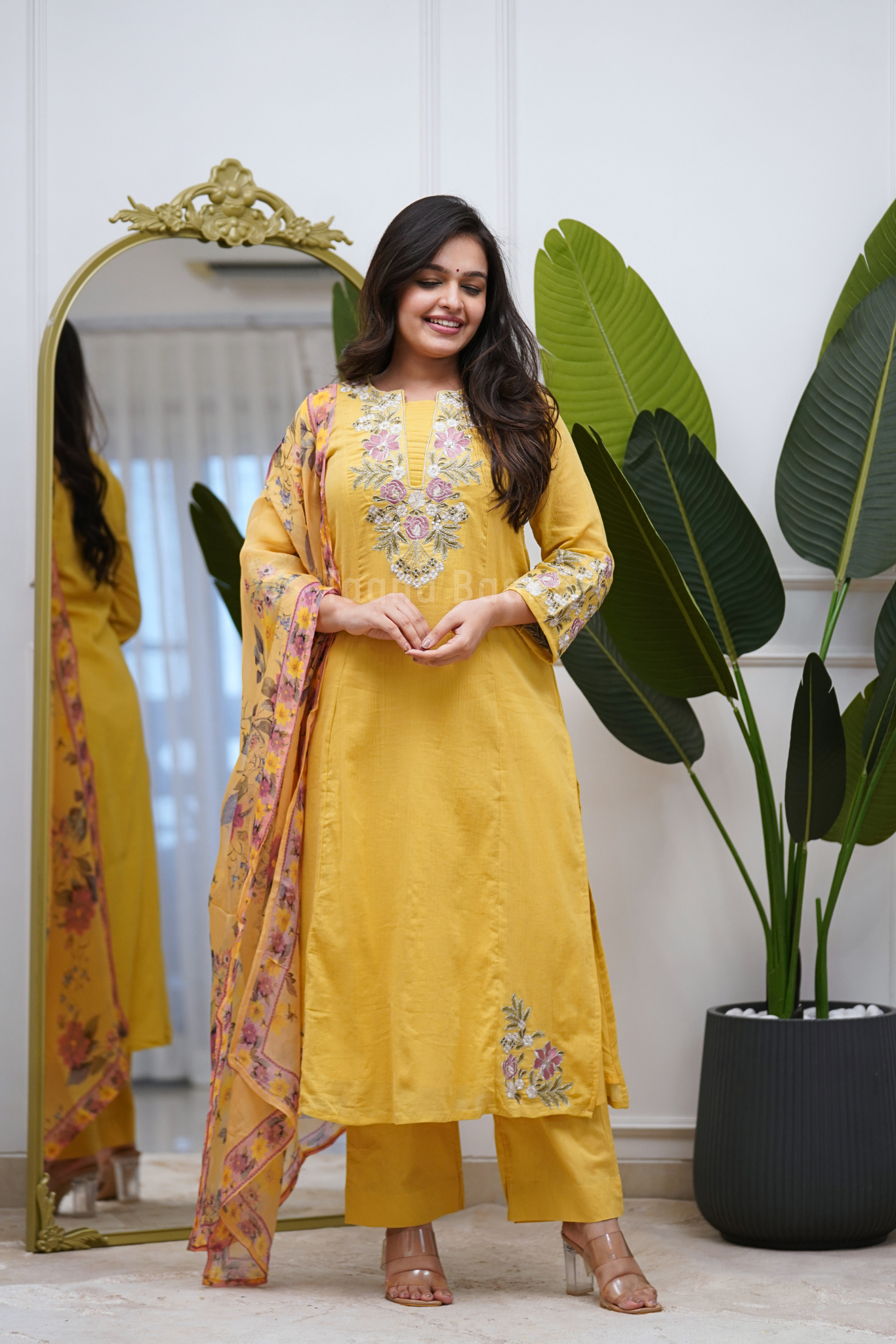 Dupatta Pant Set