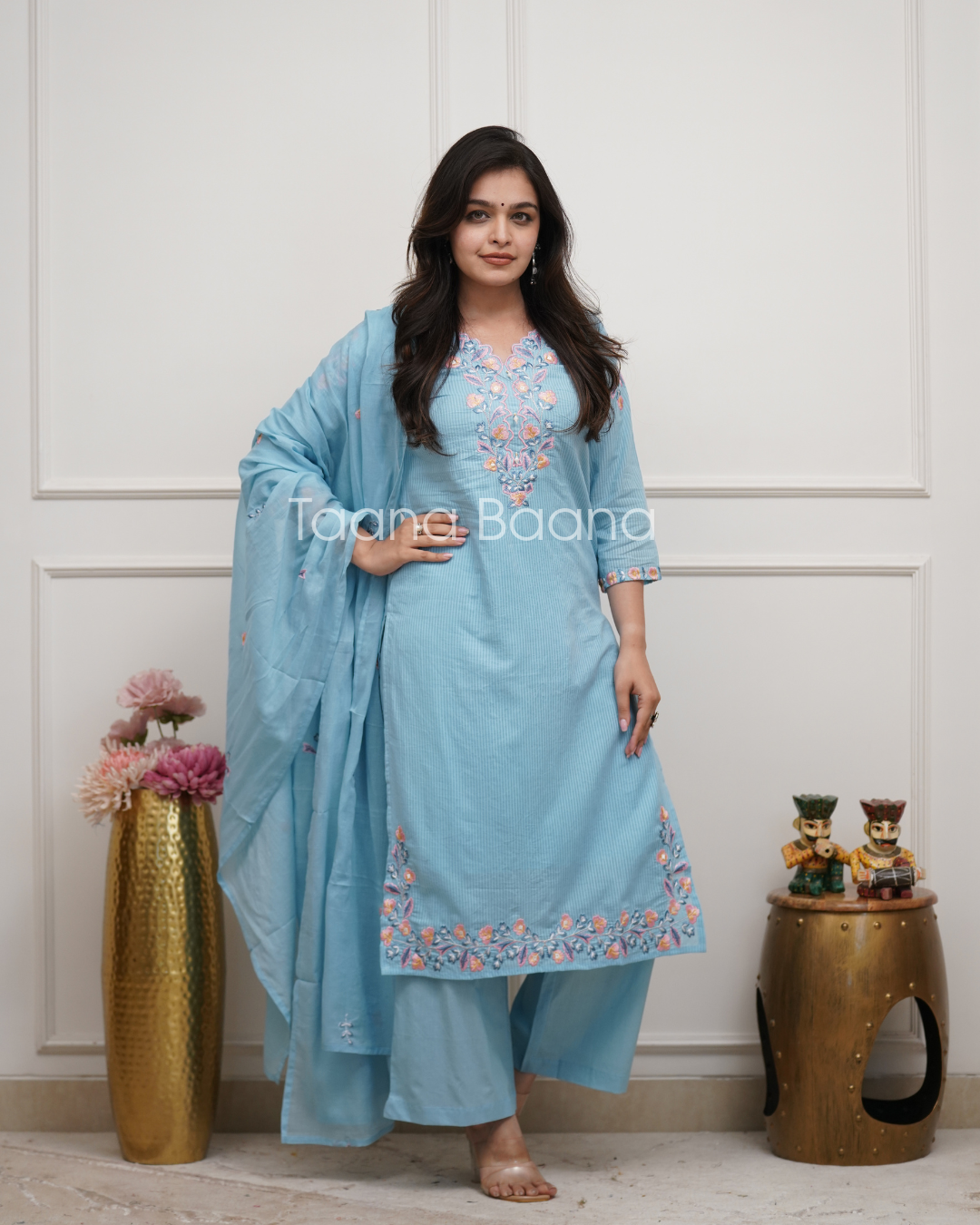 Dupatta Pant Set