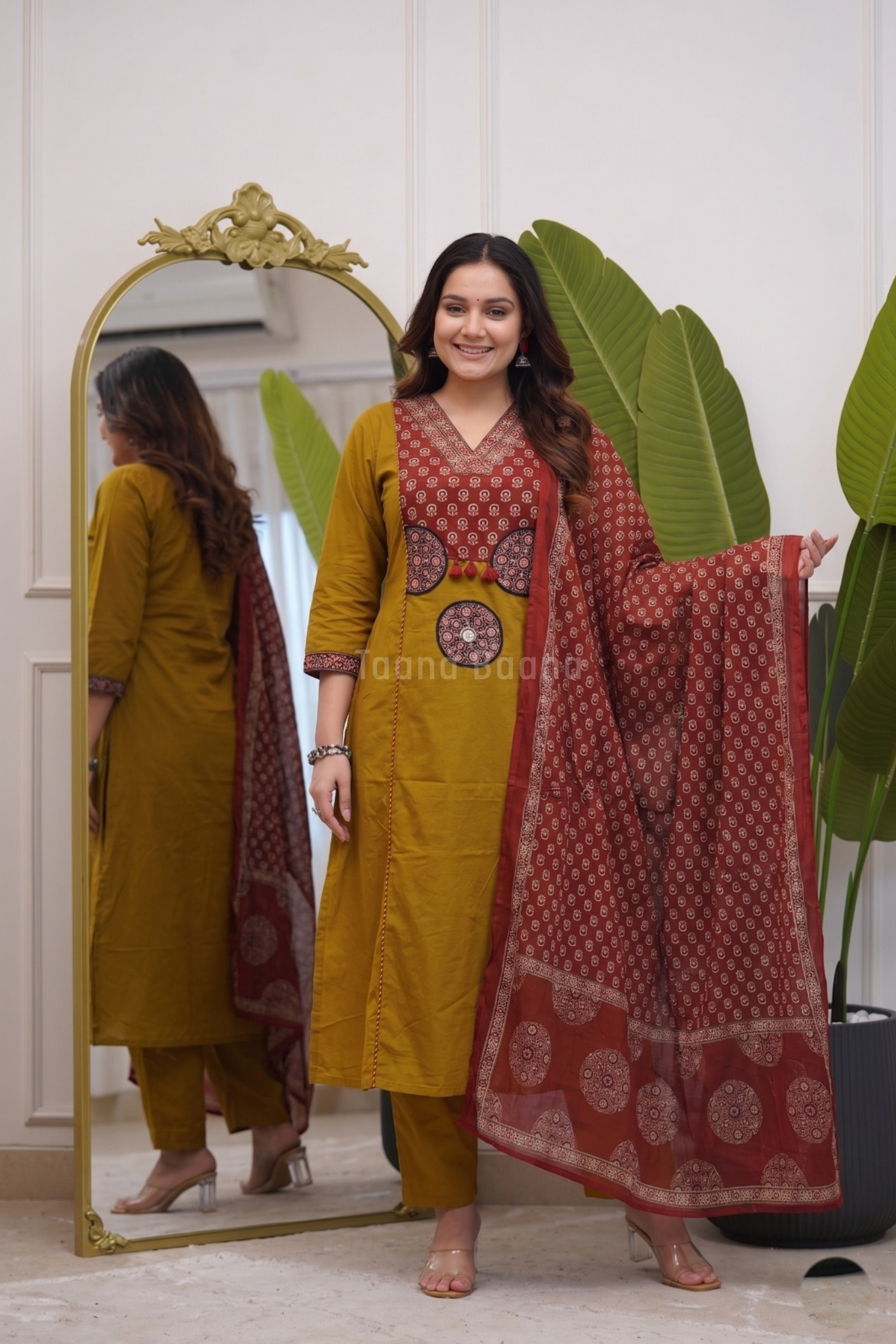 Dupatta Pant Set
