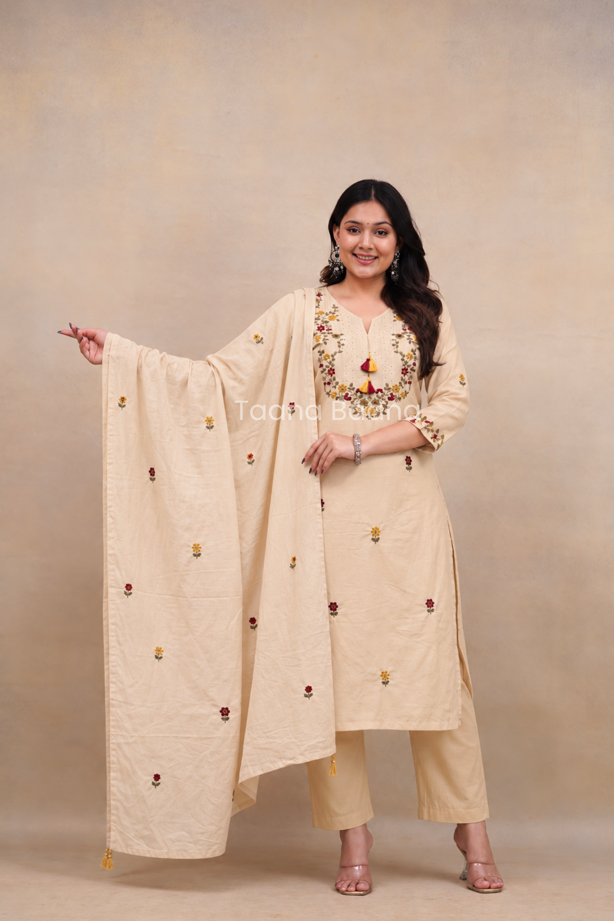 Dupatta Pant Set