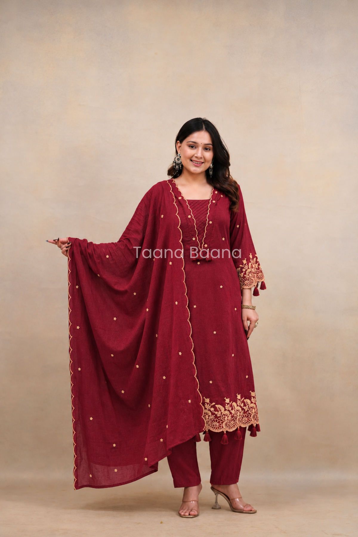 Dupatta Pant Set