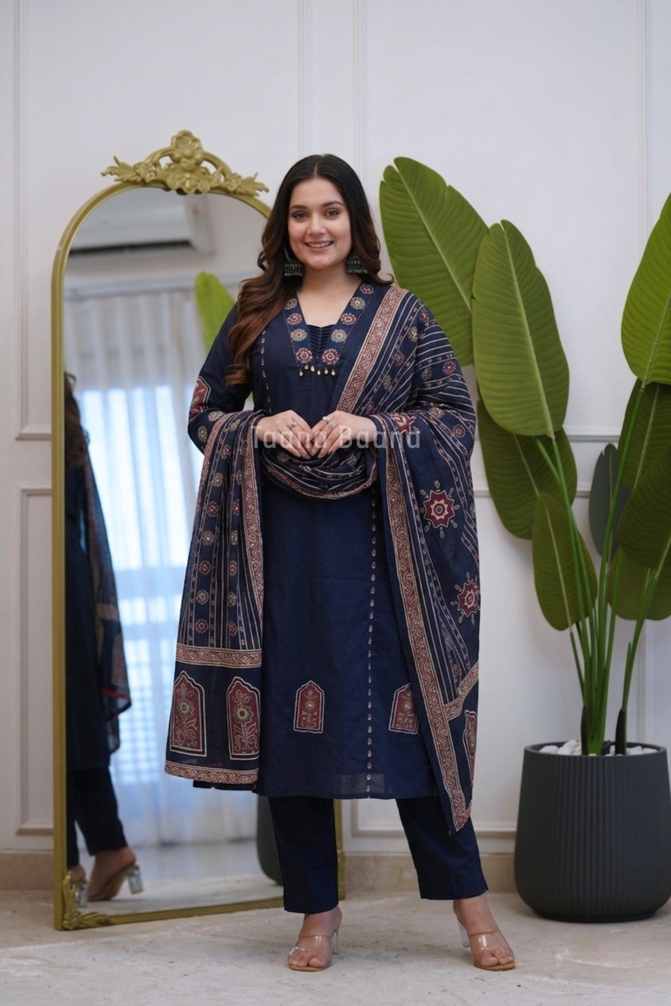 Dupatta Pant Set