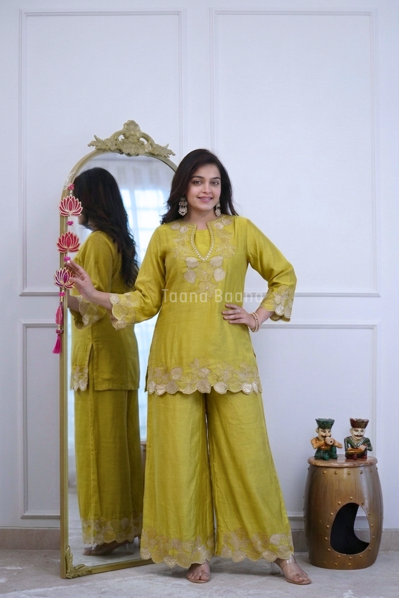 Dupatta Plazo Set