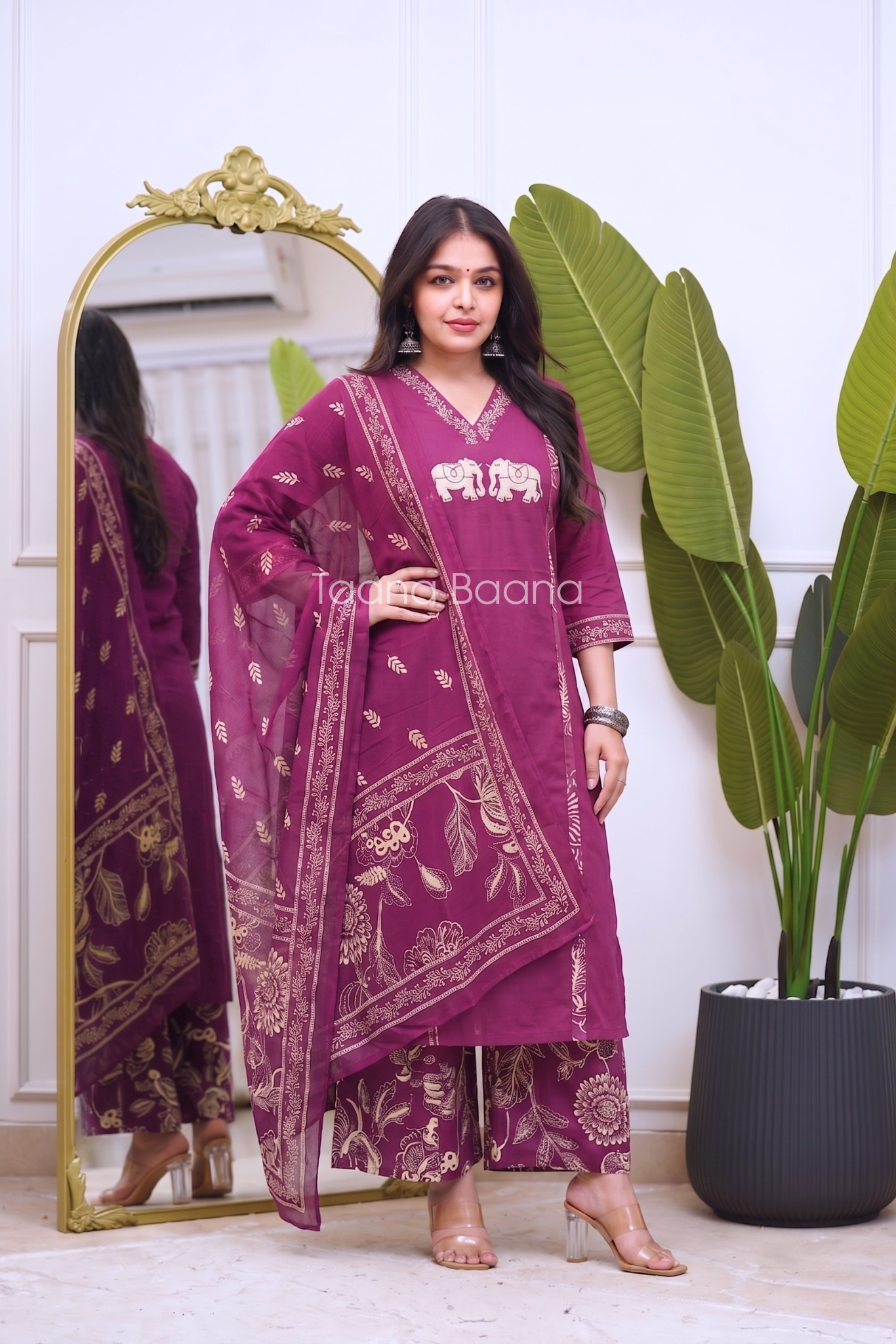 Dupatta Pant Set