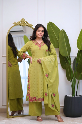 Dupatta Pant Set