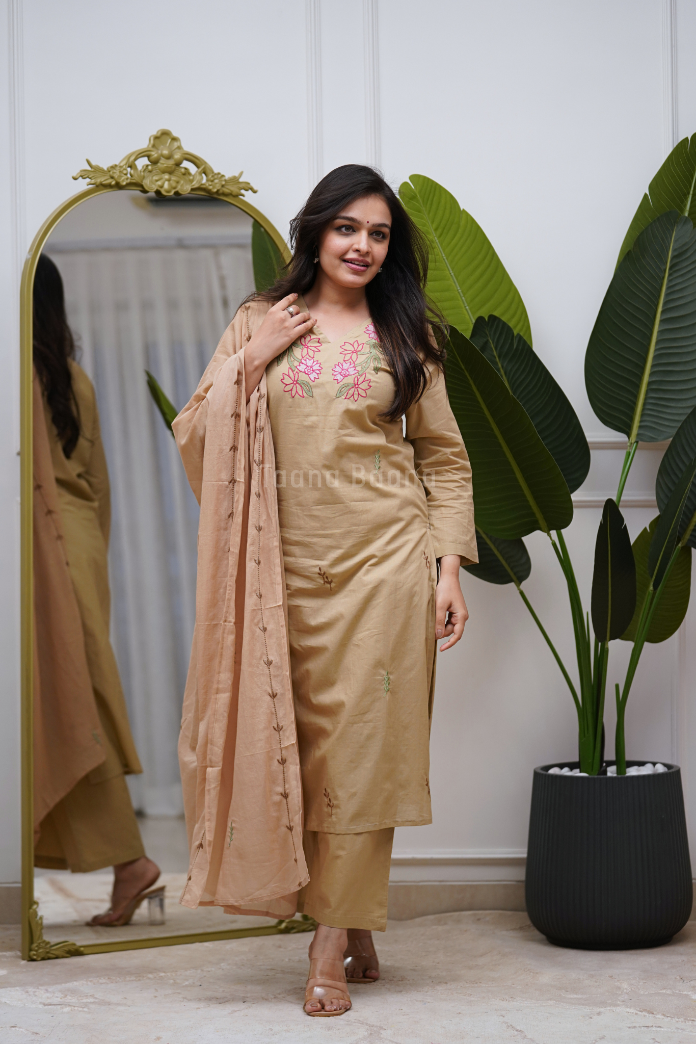Dupatta Pant Set