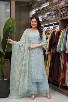 Dupatta Pant Set