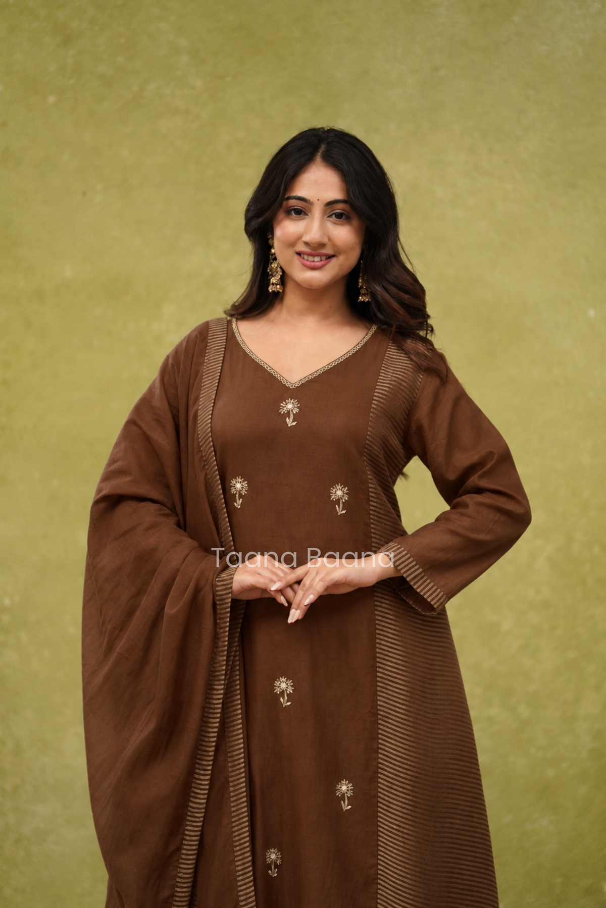 Dupatta Pant Set