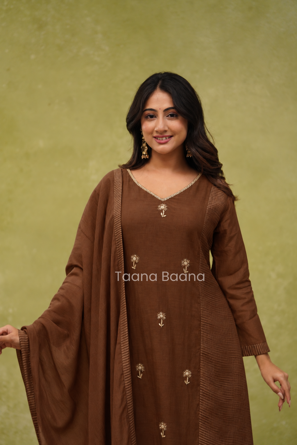 Dupatta Pant Set