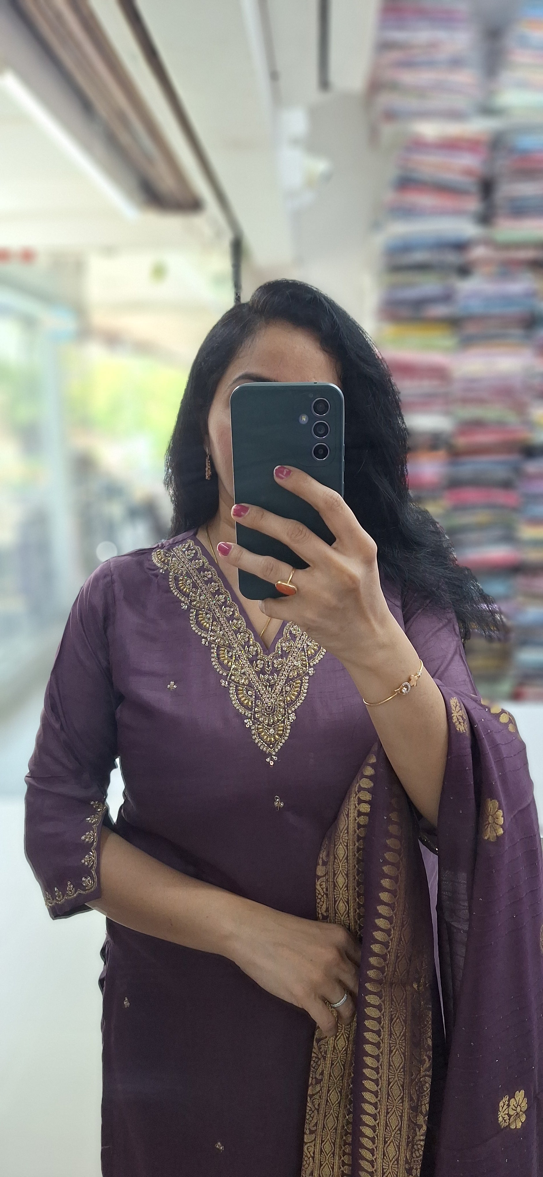 Dupatta Pants Set