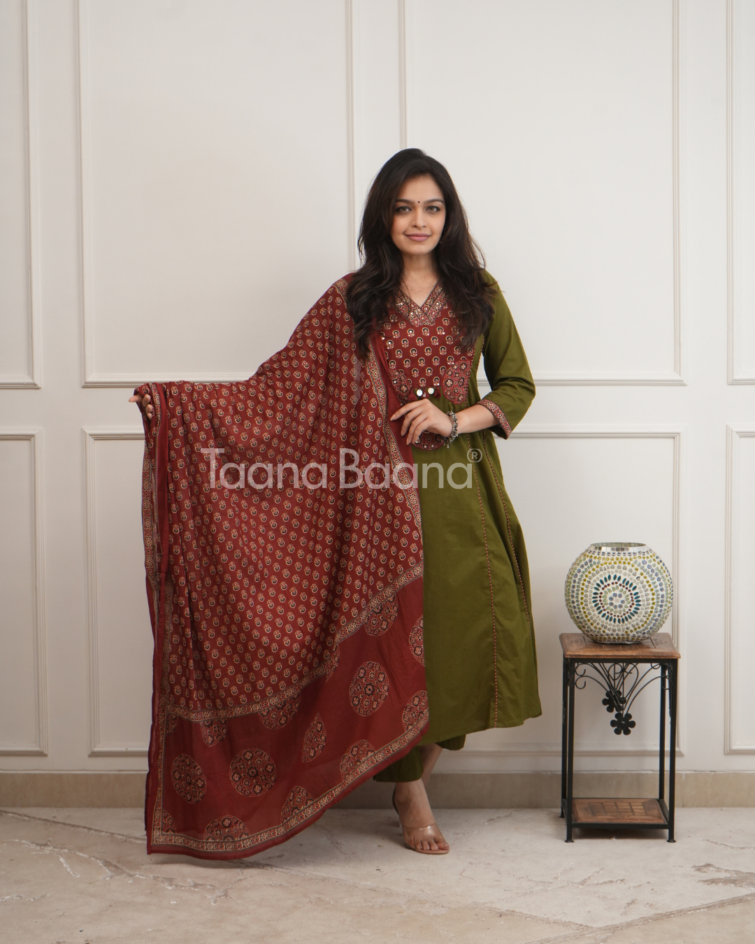 Dupatta Pant Set