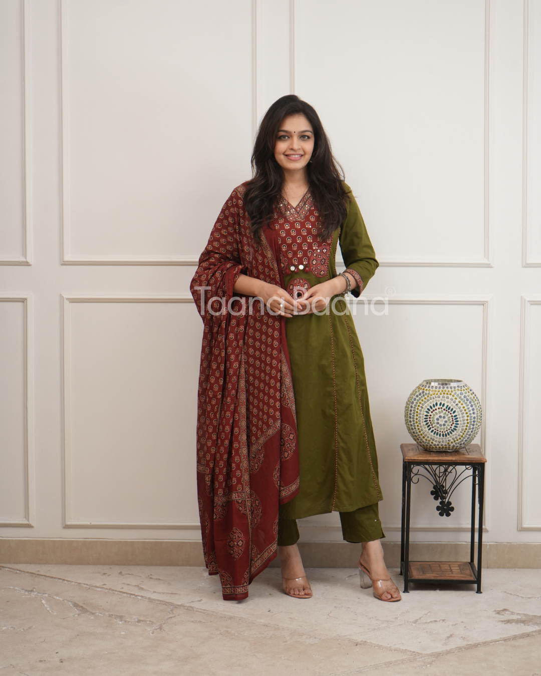 Dupatta Pant Set