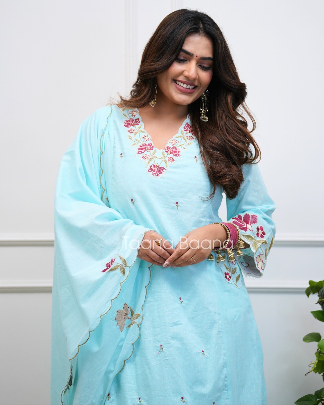 Dupatta Pant Set