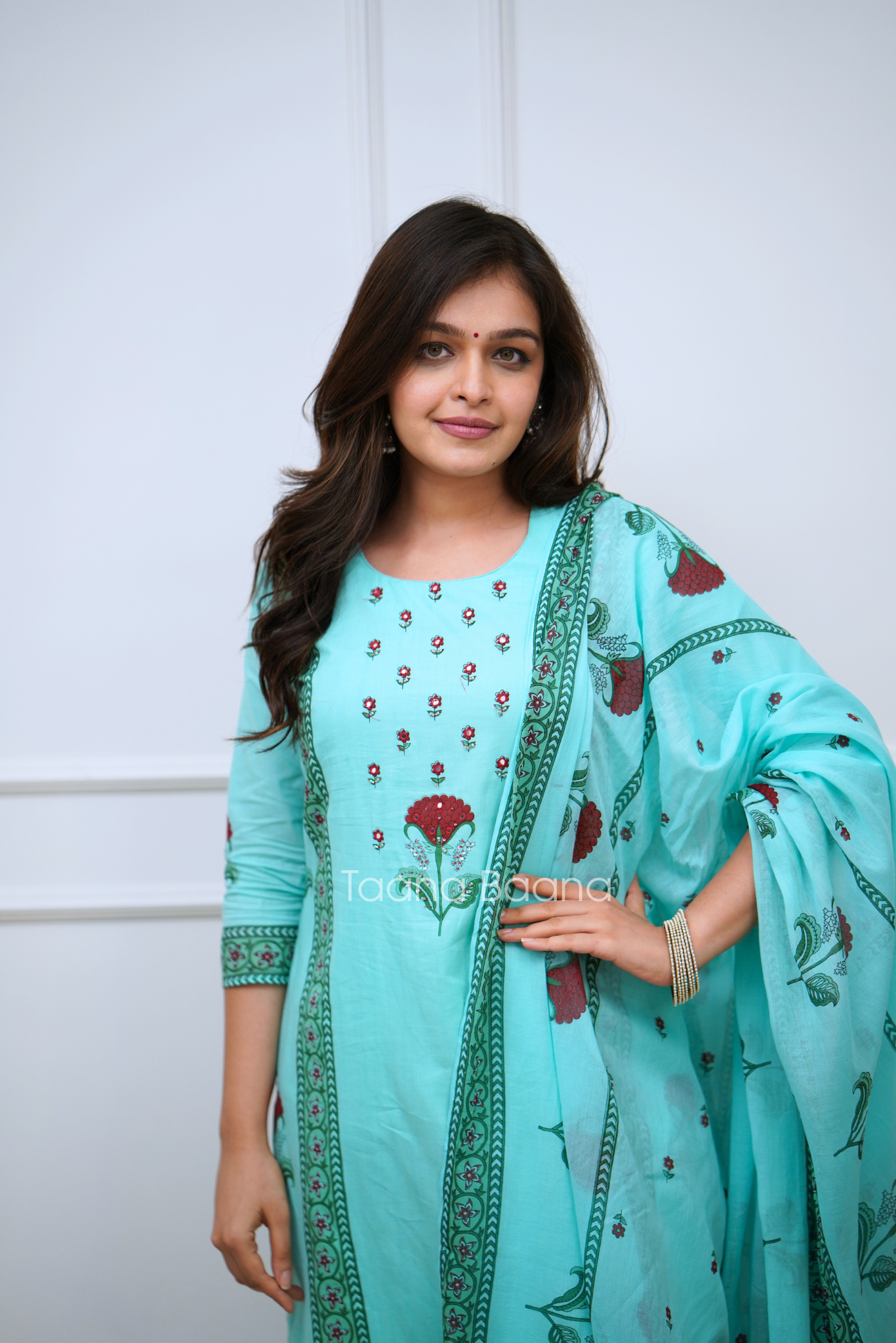Dupatta Pant Set