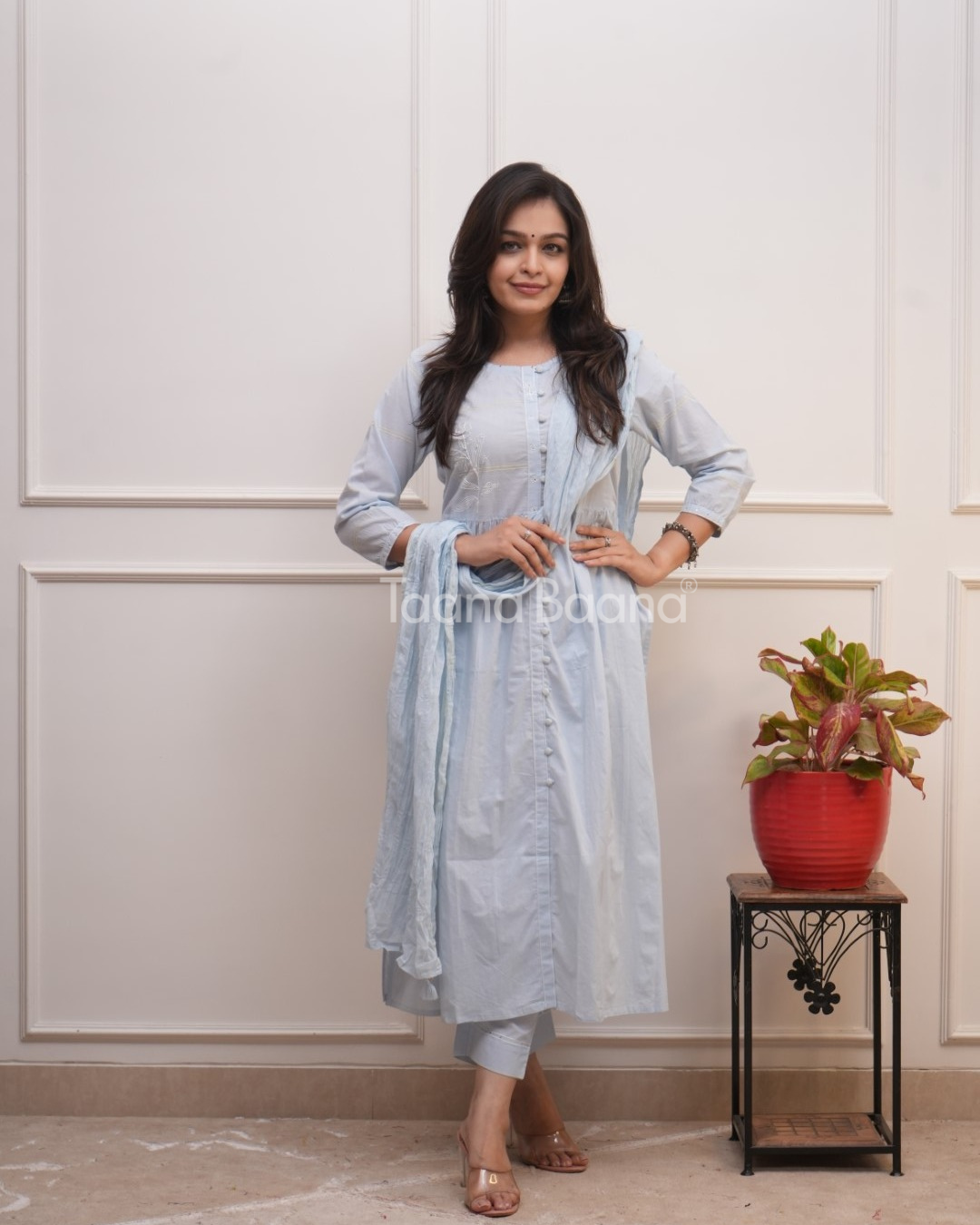 Dupatta Pant Set
