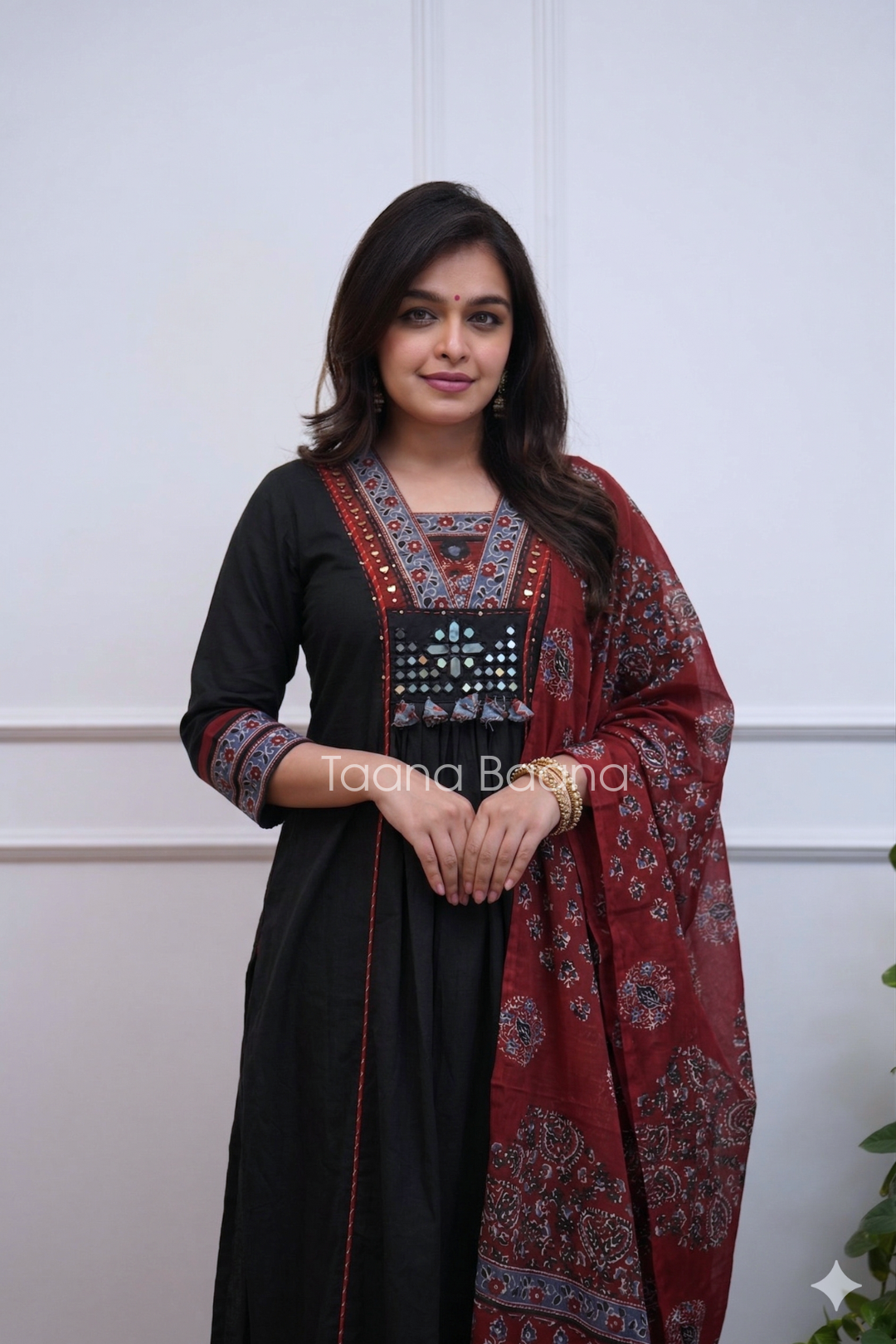 Dupatta Plazo Set
