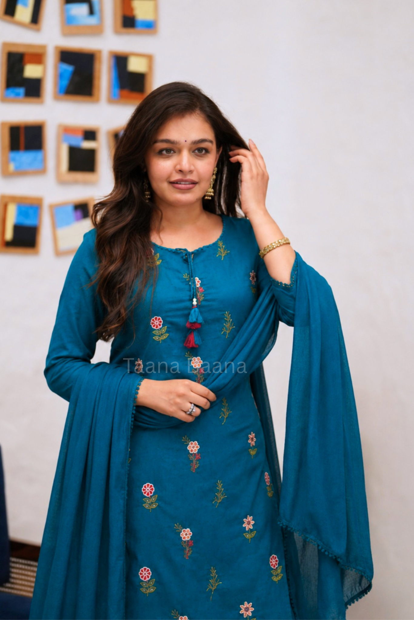 Dupatta Pant Set