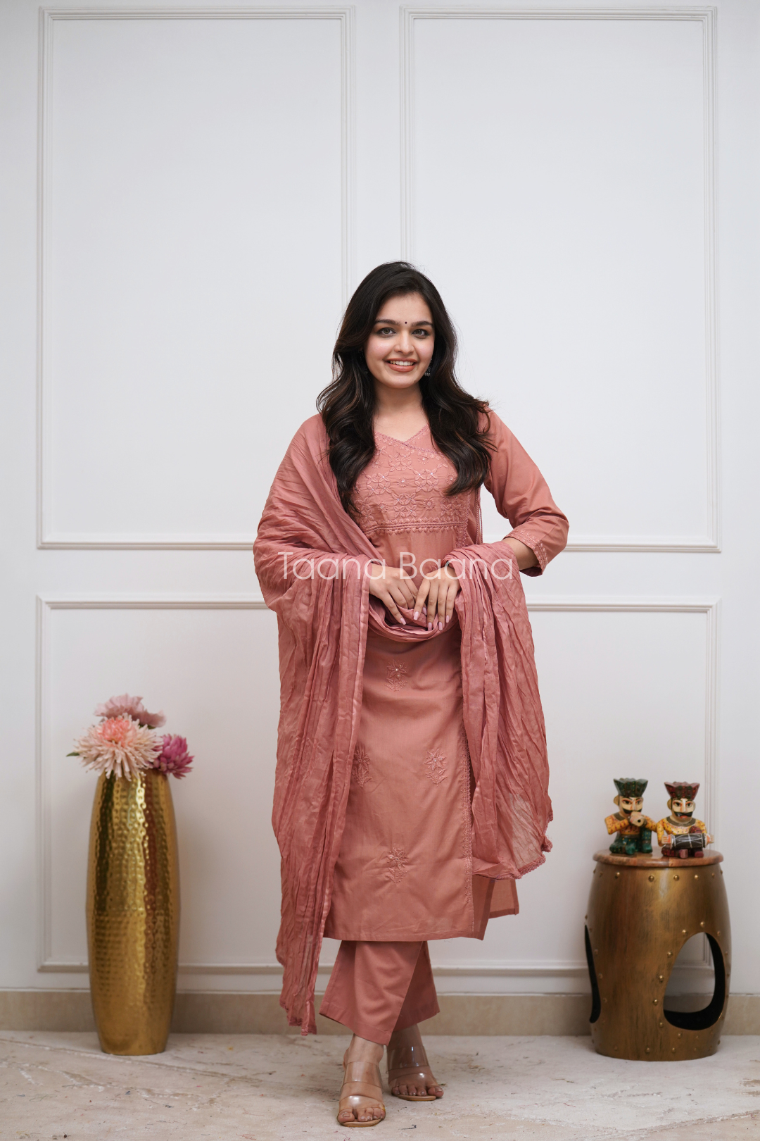 Dupatta Pant Set