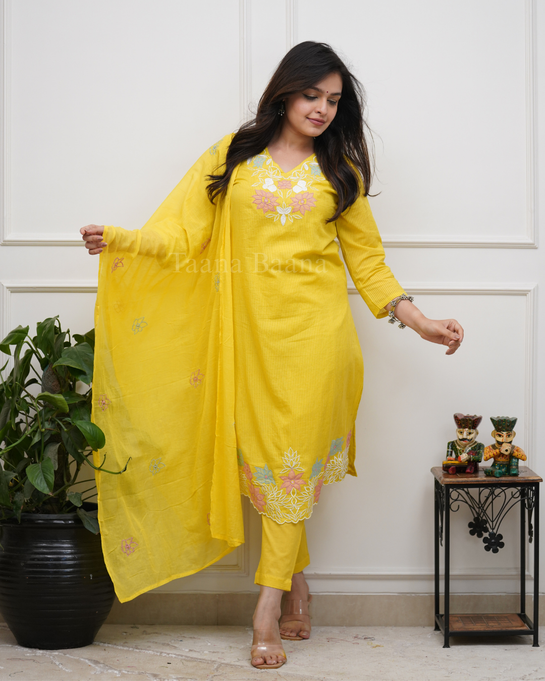 Dupatta Pant Set